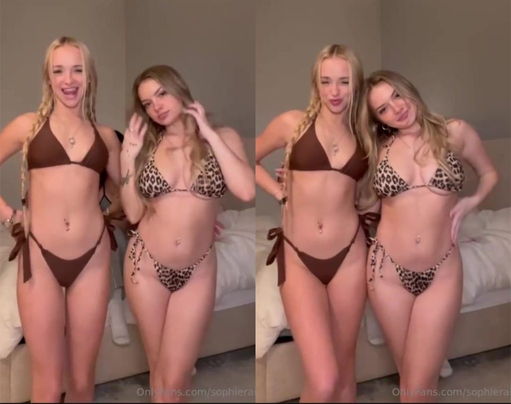 Julia Filippo & Ava Reyes Sexy Bop House Party Strip By Onlyfans