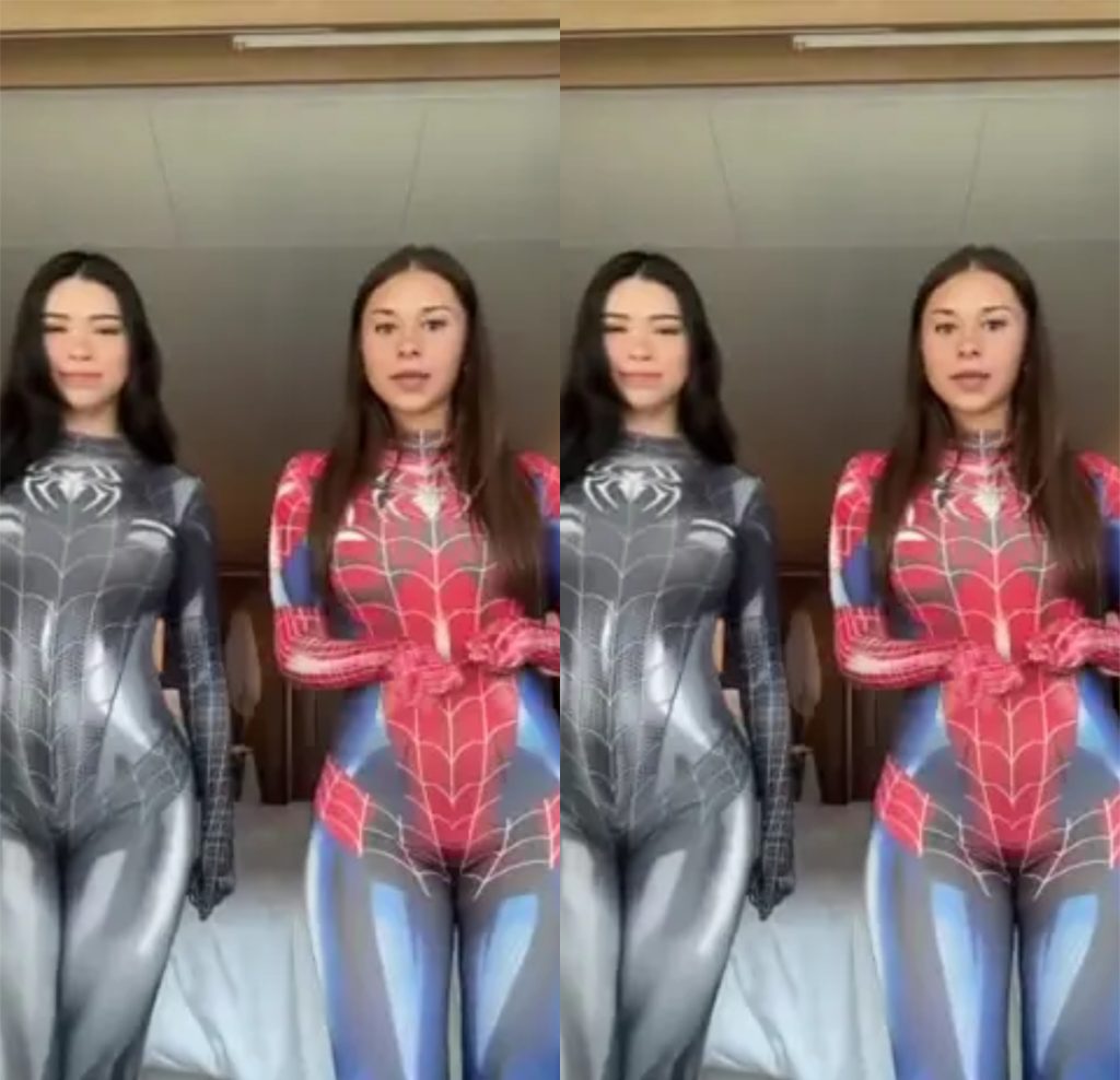 Sophie Rain & Aishah Sofey Spider Man – Dancing Video Onlyfans