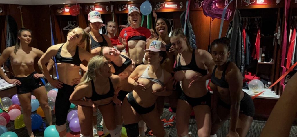 Wisconsin Volleyball Team Leaked – Nude In Dressing Room Full Video