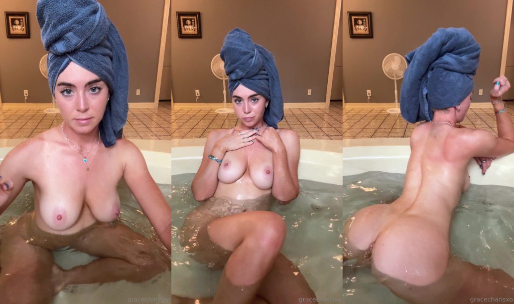 Grace Charis Nudes Bathtub Playing Big Boobs By Onlyfans